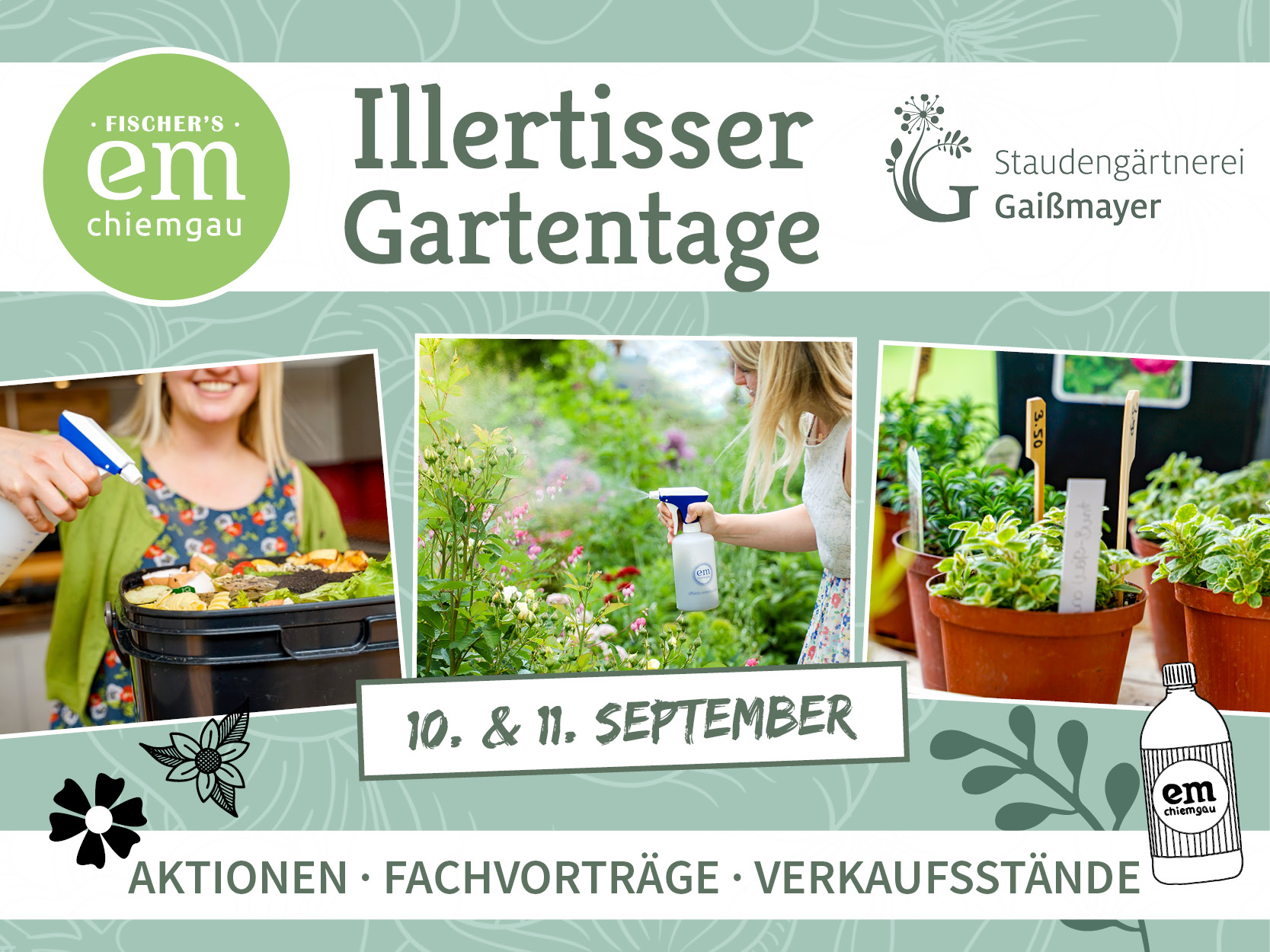 Illertisser Gartentage 2022 mit EM-Chiemgau