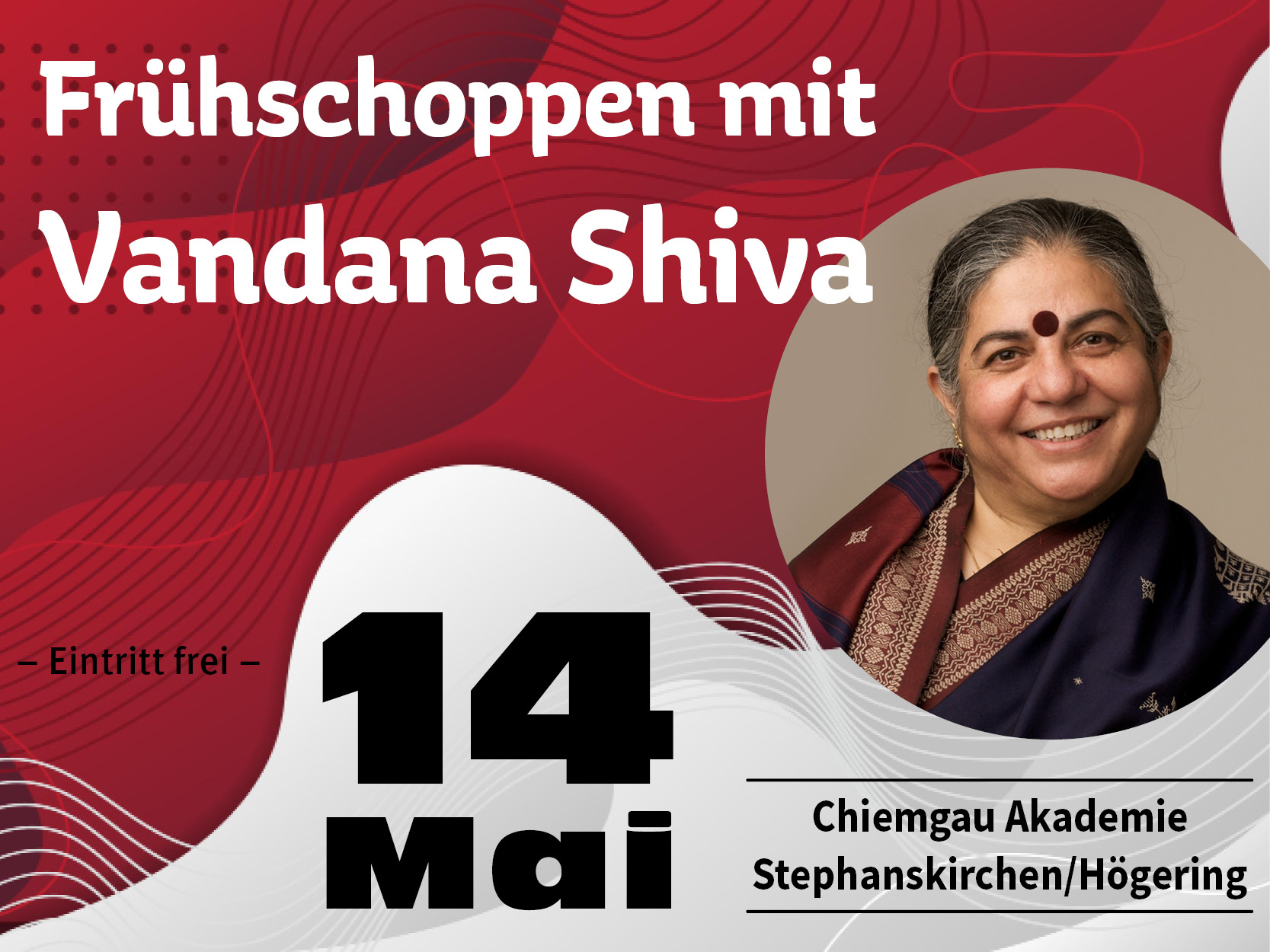 Vandana Shiva bei EM-Chiemgau
