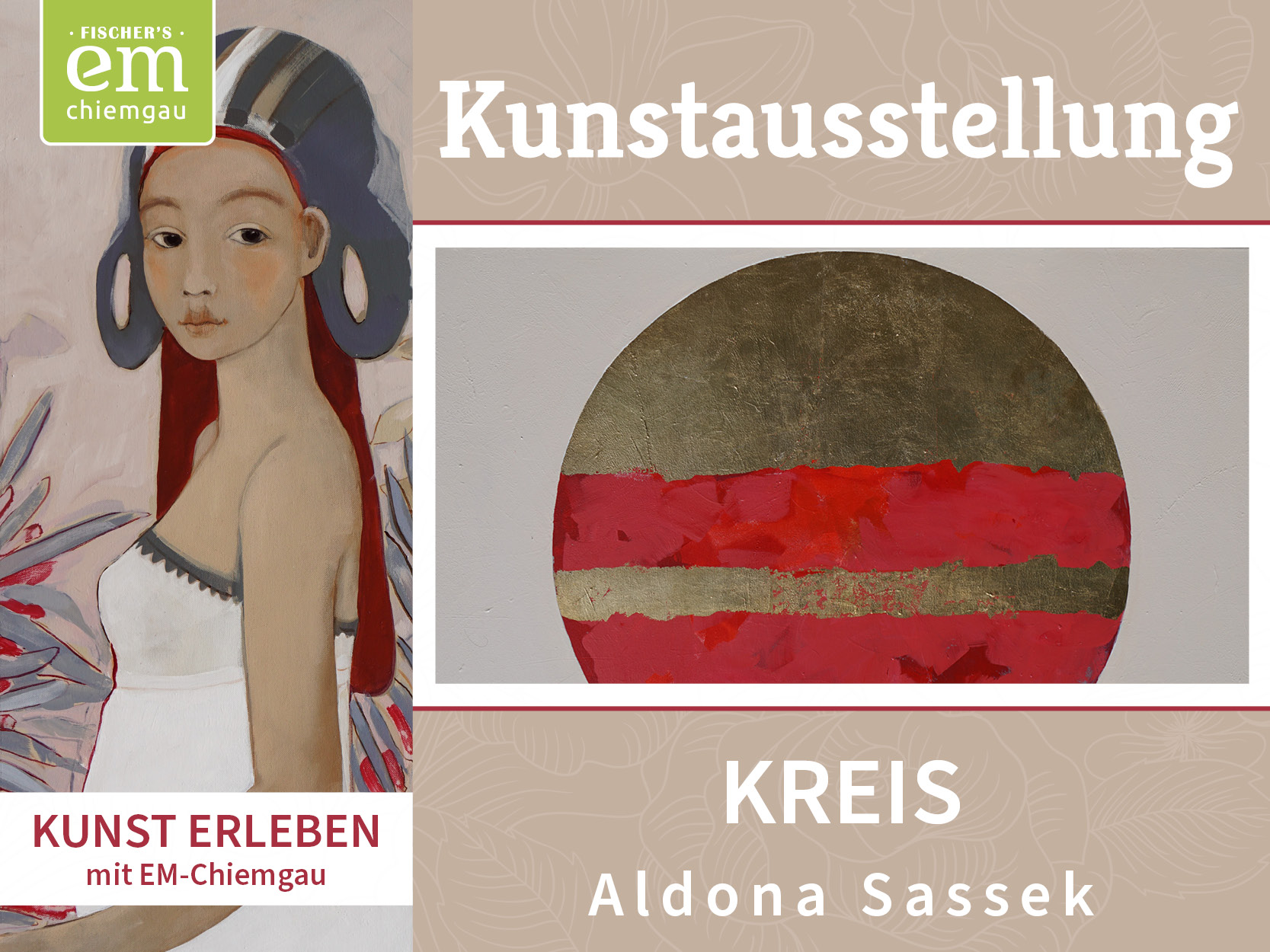 Kunstausstellung Aldona Sassek Kreis
