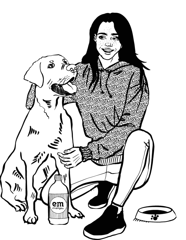 Marie Mit Hund