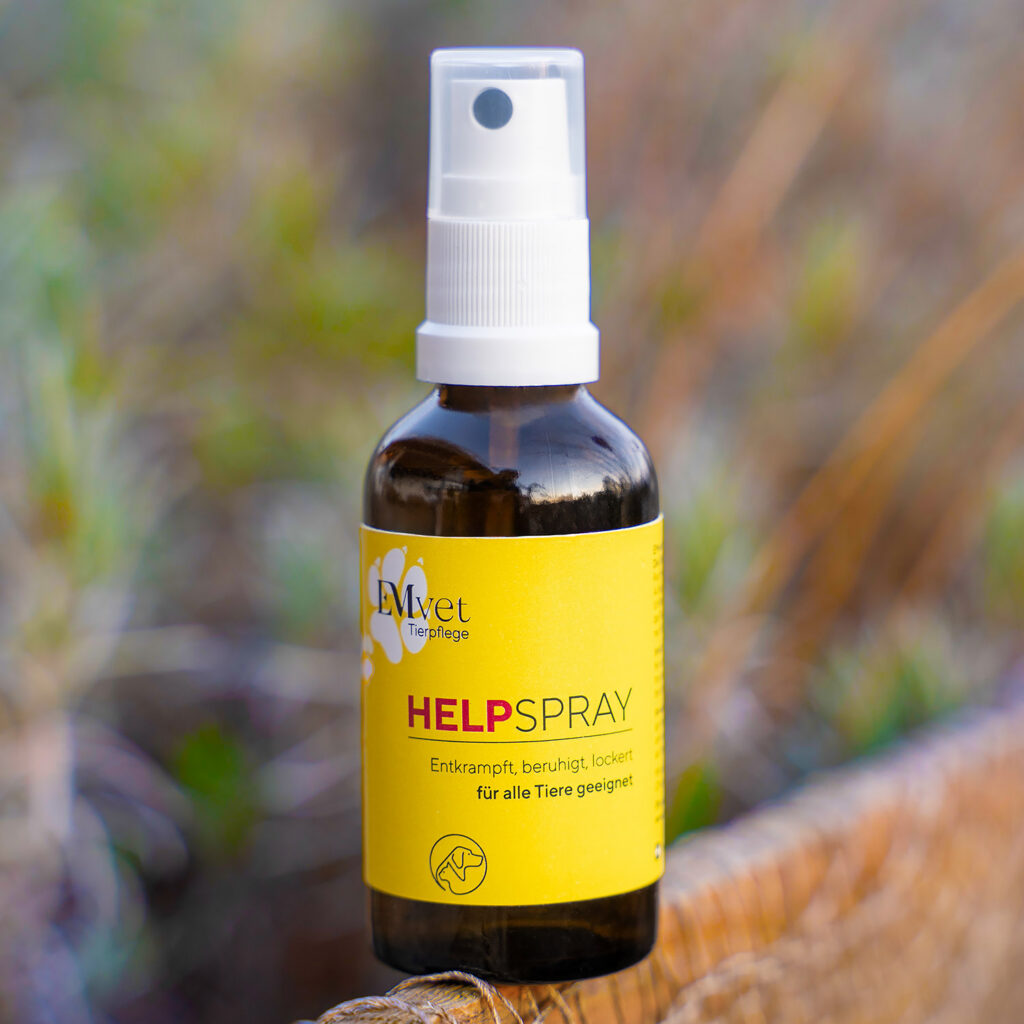 EMVet Help Spray für Pferde, Hunde und viele andere Hautstiere